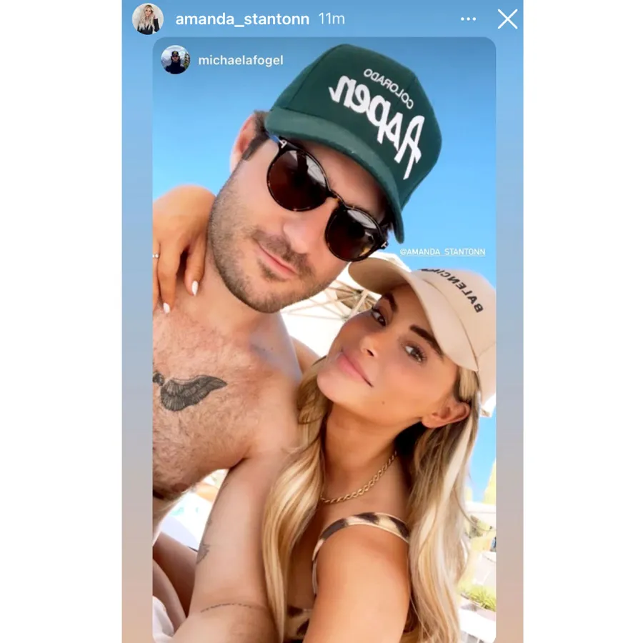 Amanda Stanton Introduces BF Michael Fogel Valentines Day