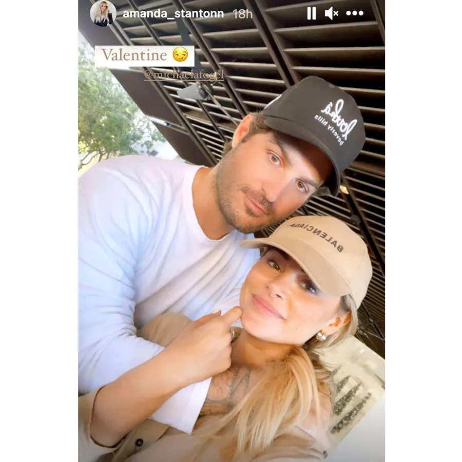 Amanda Stanton Introduces BF Michael Fogel Valentines Day