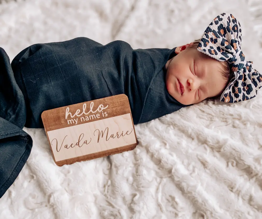 Ashley Petta and Anthony D'Amico Vaeda Baby MAFS