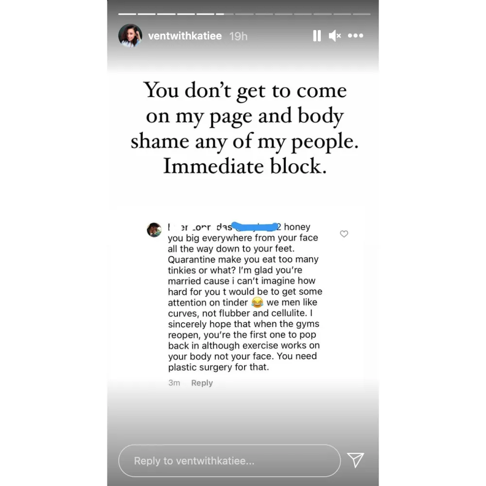 Bachelor's Katie Thurston Swiftly Shuts Down Body Shamers