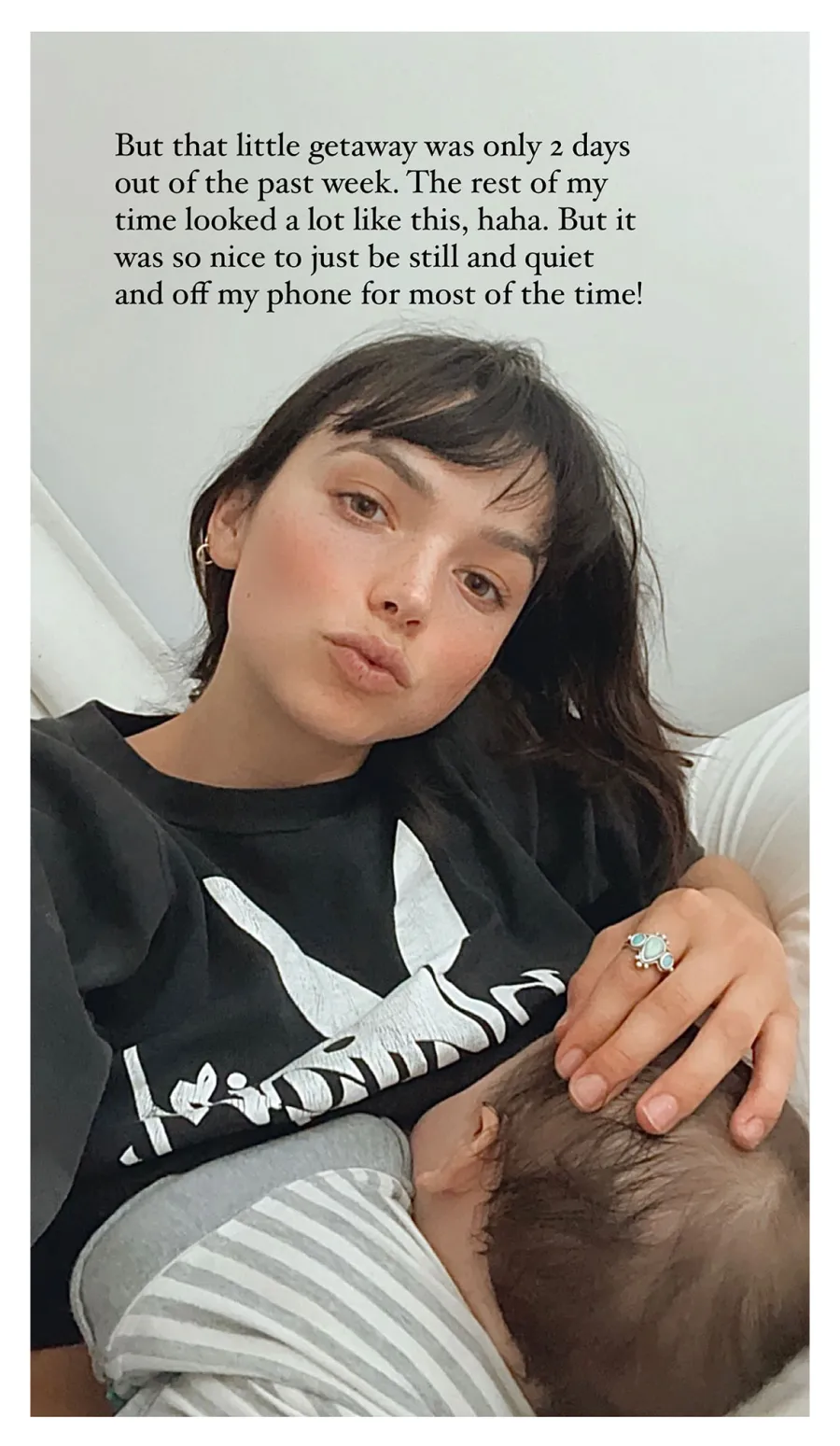 Bekah Martinez Breast-Feeding Franklin