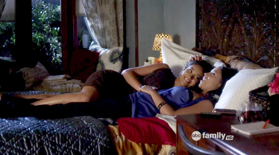 Bianca Lawson and Shay Mitchell