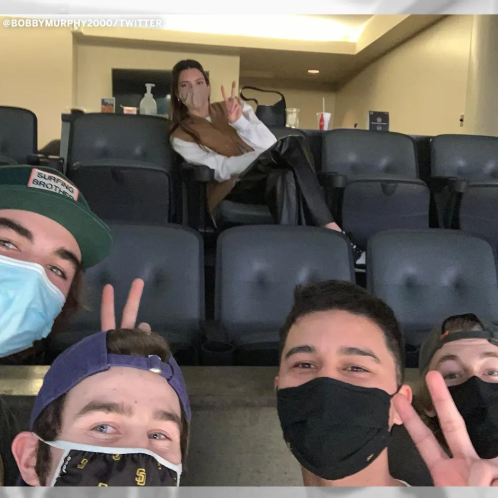 Bobby Murphy 2000 sefie with Kendall Jenner