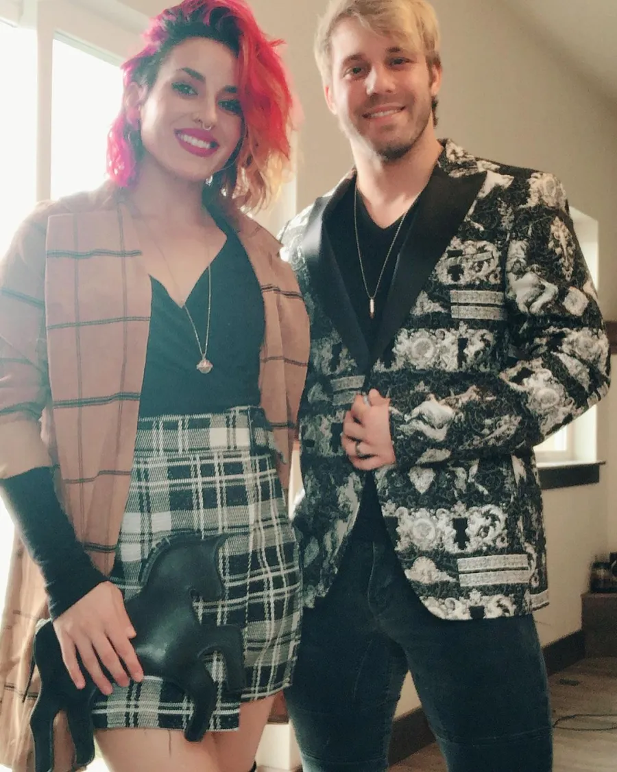 Cara Maria and Paulie Calafiore