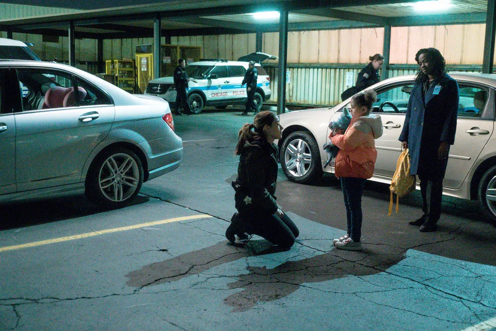 Chicago P.D.&rsquo;s Marina Squerciati Jokes How Motherhood Story Line Mirrors Her Own Life