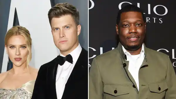 Colin Jost and Scarlett Johansson Are Pretty Concerned About Michael Che Wedding Gift
