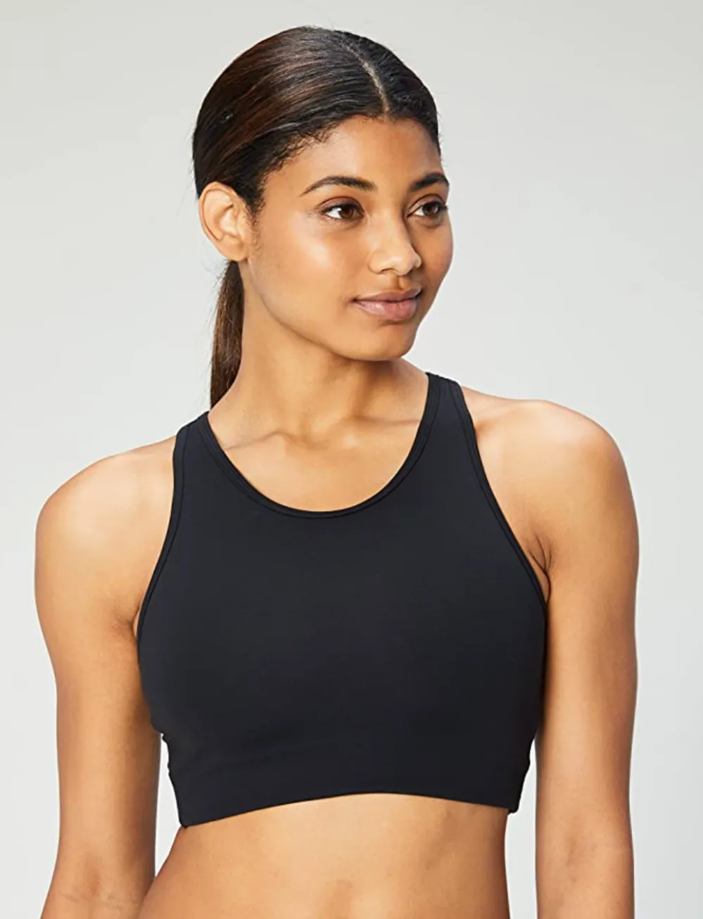 Core 10 Women's (XS-3X) Lattice Strappy Back Longline Yoga Sports Bra