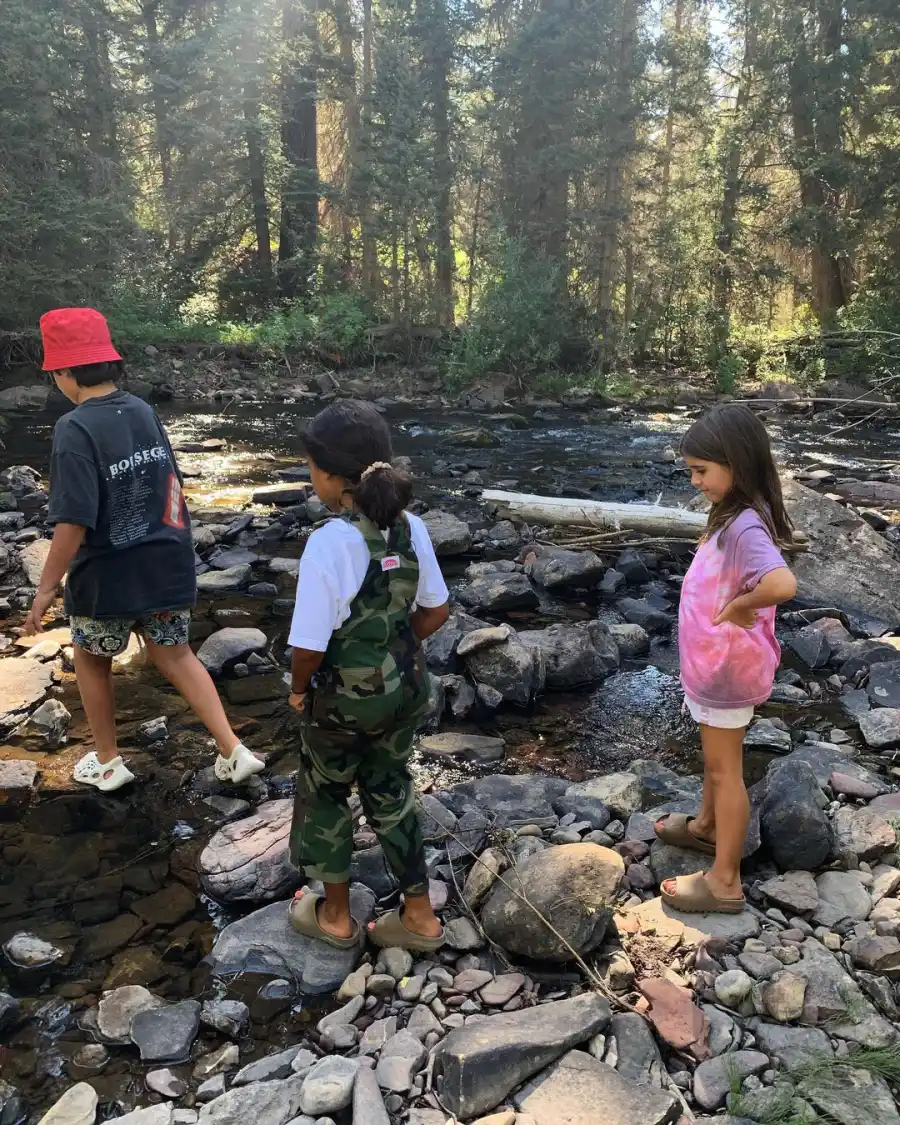 Cute Crossing Mason North Penelope Cutest Kardashian Kids Moments