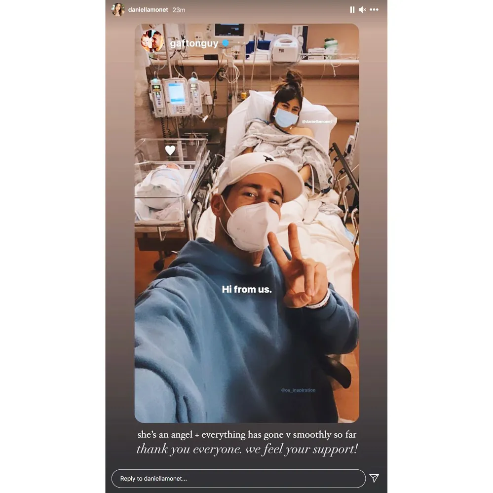 Daniella Monet Gives Birth to 2nd Child With Fiance Andrew Gardner