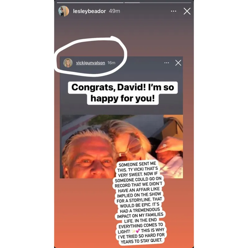 David Beador’s Wife Reacts to Vicki Gunvalson’s Support After Baby’s Birth