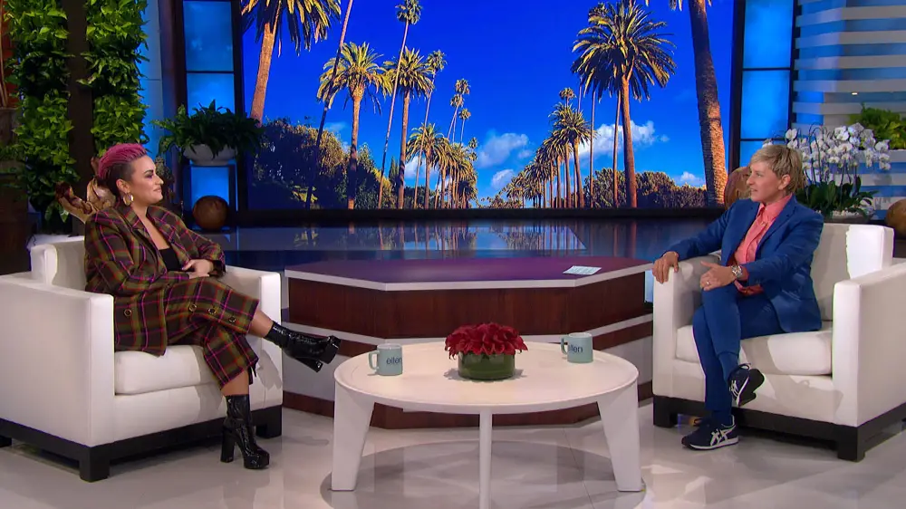 Demi Lovato Dancing With the Devil Docuseries Ellen DeGeneres Show