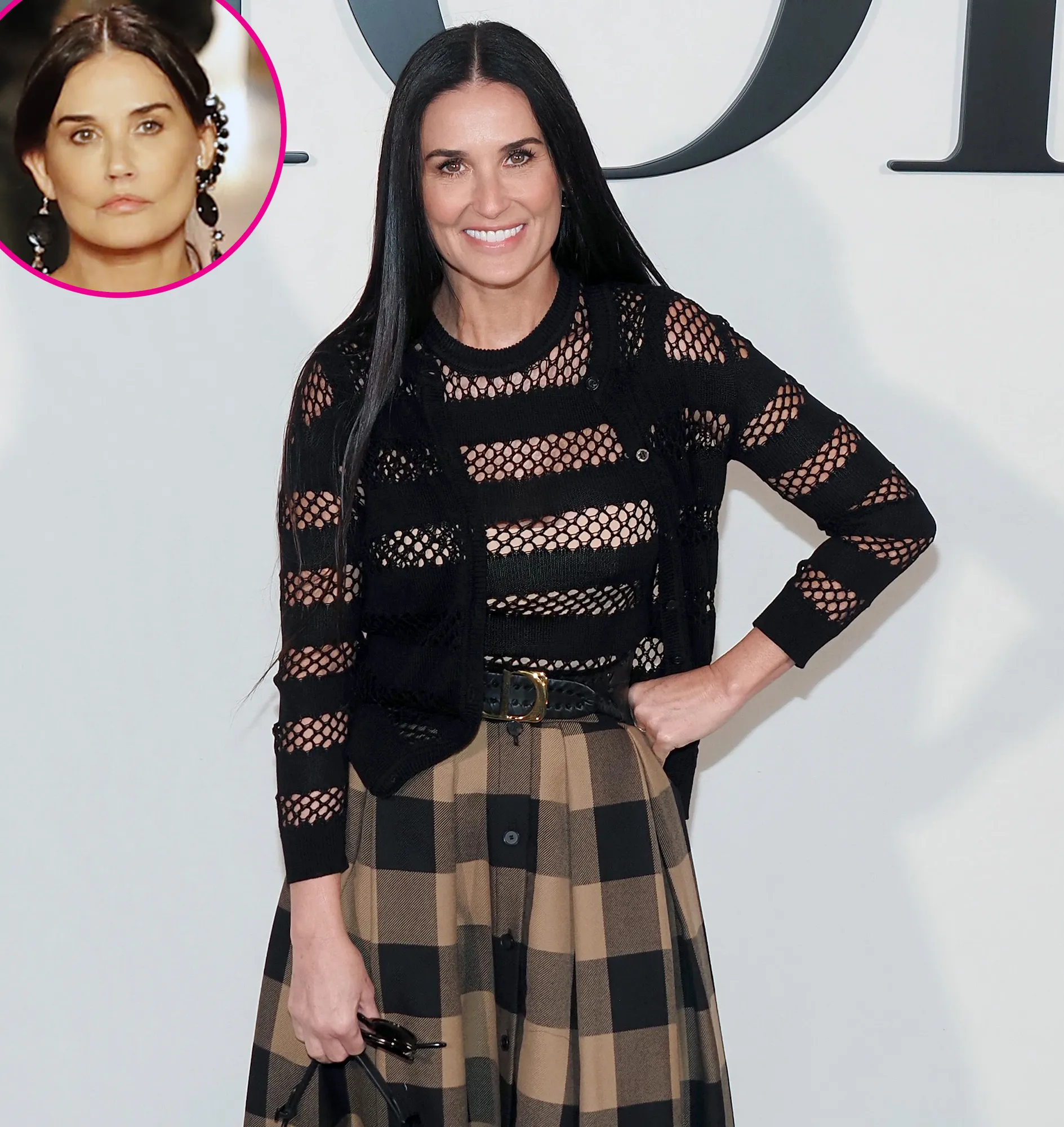 Demi Moore Lived Out Her Teenage Dreams in Fendi Runway Cameo p