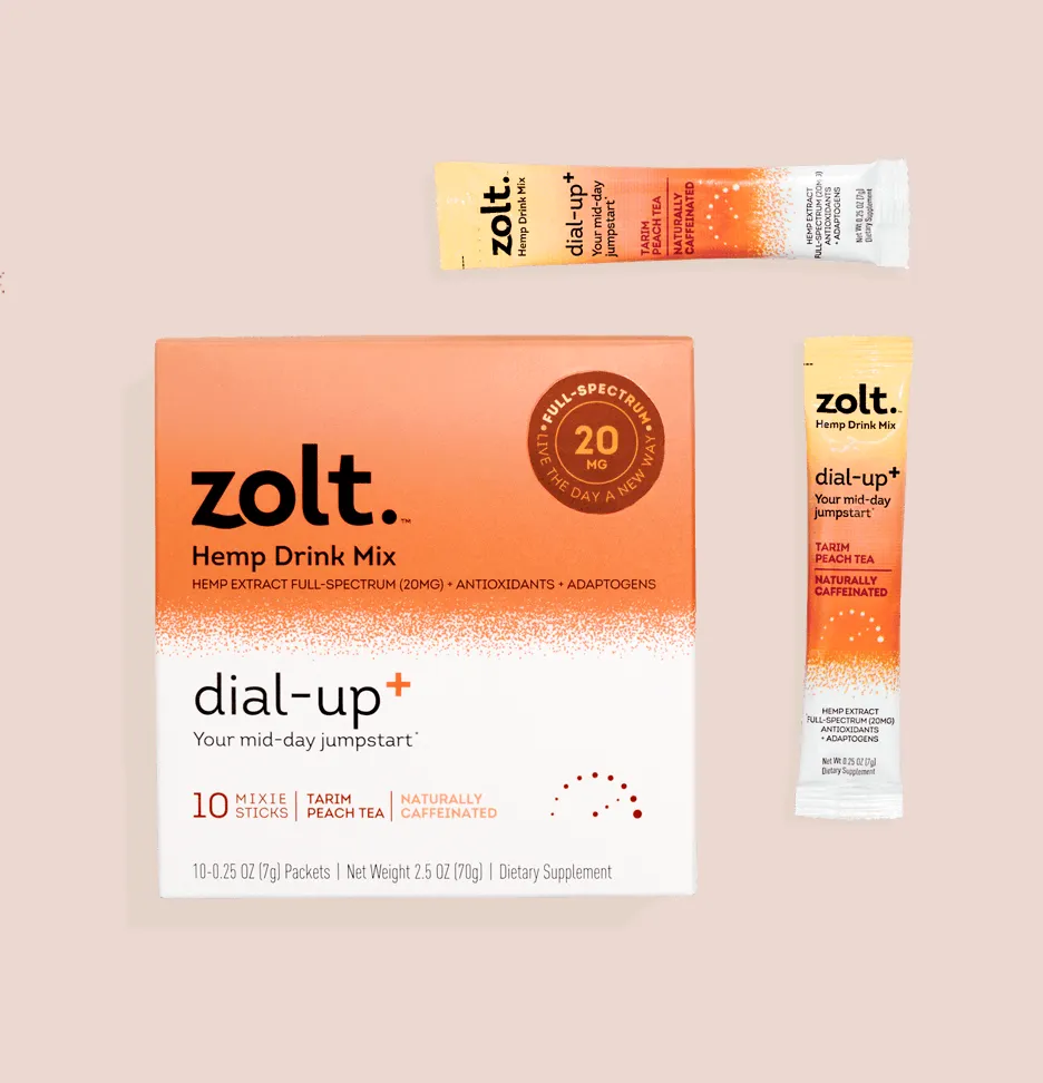 Dial-Up⁺ Tarim Peach Tea Mixie Sticks