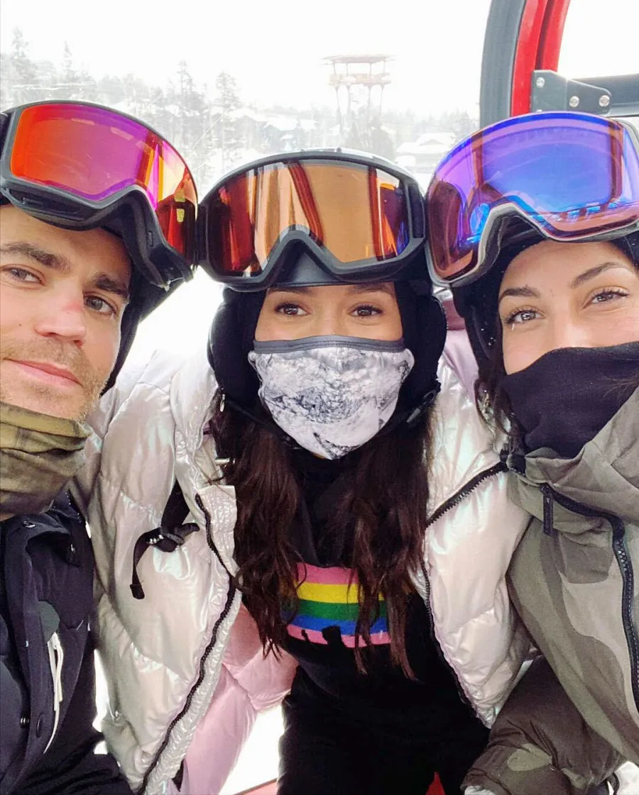 Elena Stefan 4ever Nina Dobrev Paul Wesley Ski With Significant Others