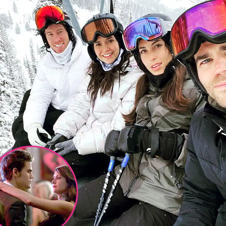 Elena Stefan 4ever Nina Dobrev Paul Wesley Ski With Significant Others