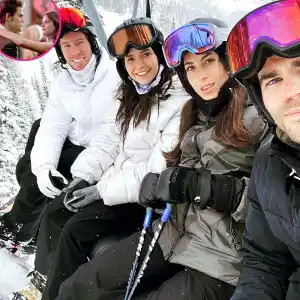 Elena Stefan 4ever Nina Dobrev Paul Wesley Ski With Significant Others