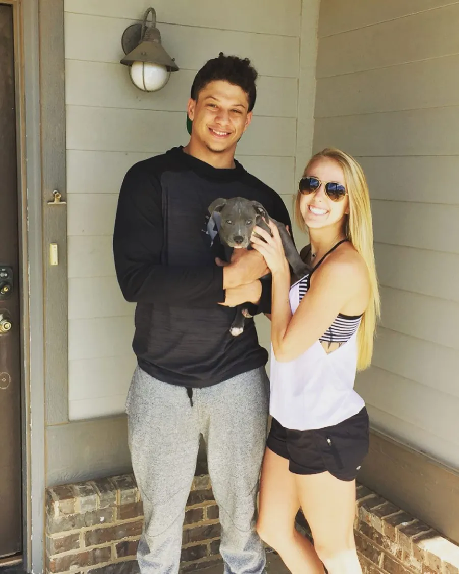 February 2016 Dog Patrick Mahomes Iinstagram Patrick Mahomes and Brittany Matthews Relationship Timeline
