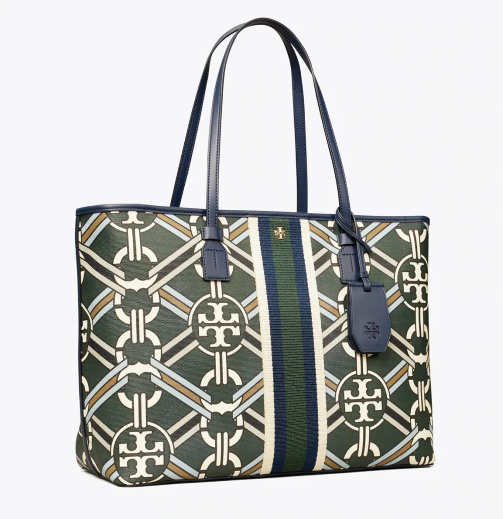 Gemini Link Canvas Top-Zip Tote Bag