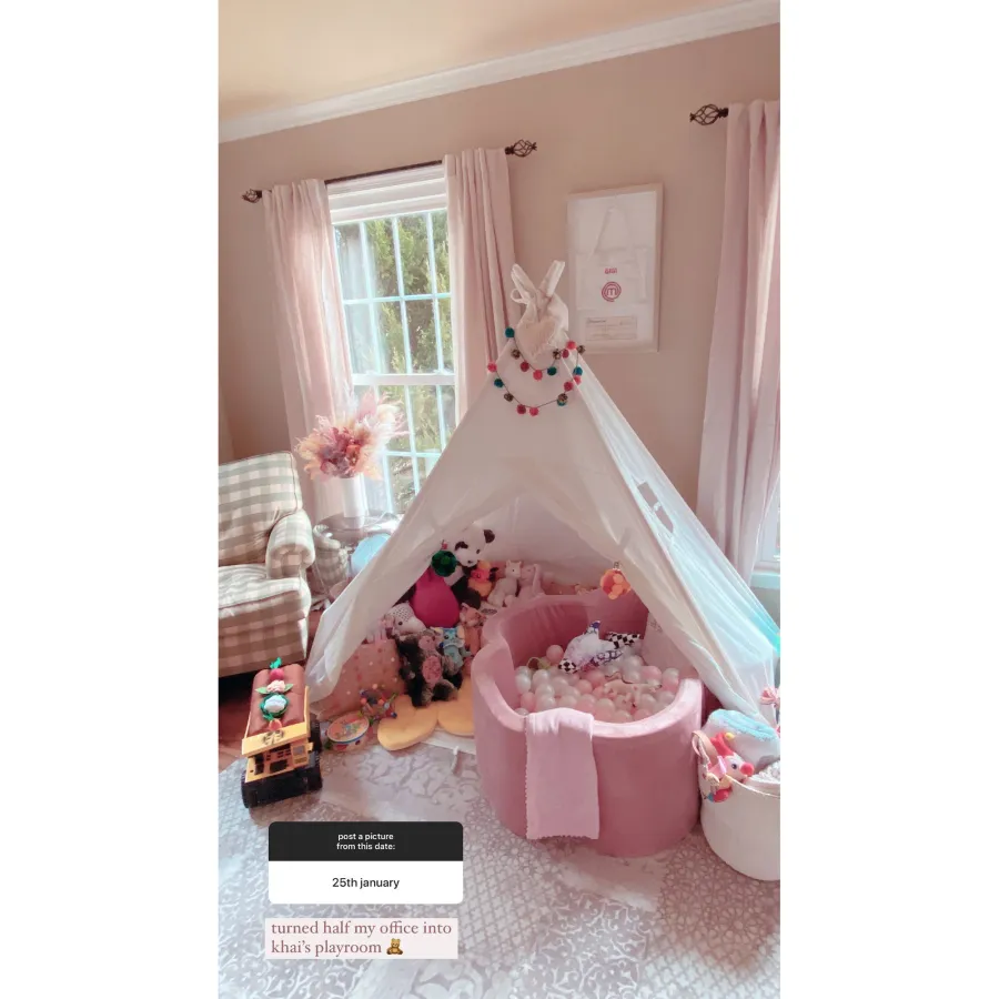 Gigi Hadid Turns Office Into Daughter Khai Playroom Shares Unseen Pregnancy Pics