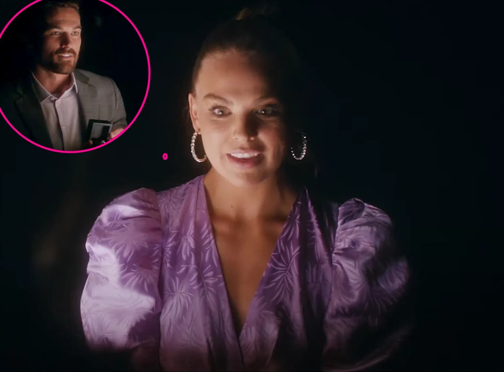 Hannah Brown Adam Woolard proposes in music video