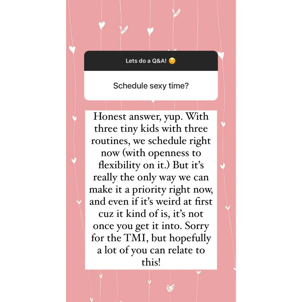 Jade Roper and Tanner Tolbert Schedule Sex While Raising 3 Kids 2