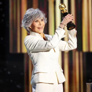 Jane Fonda Accepts Cecil B. DeMille Award at Golden Globes 2021