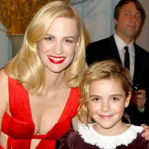 January Jones and Kiernan Shipka Rewear Their Golden Globes Looks From 2011 Golden Globes 2021