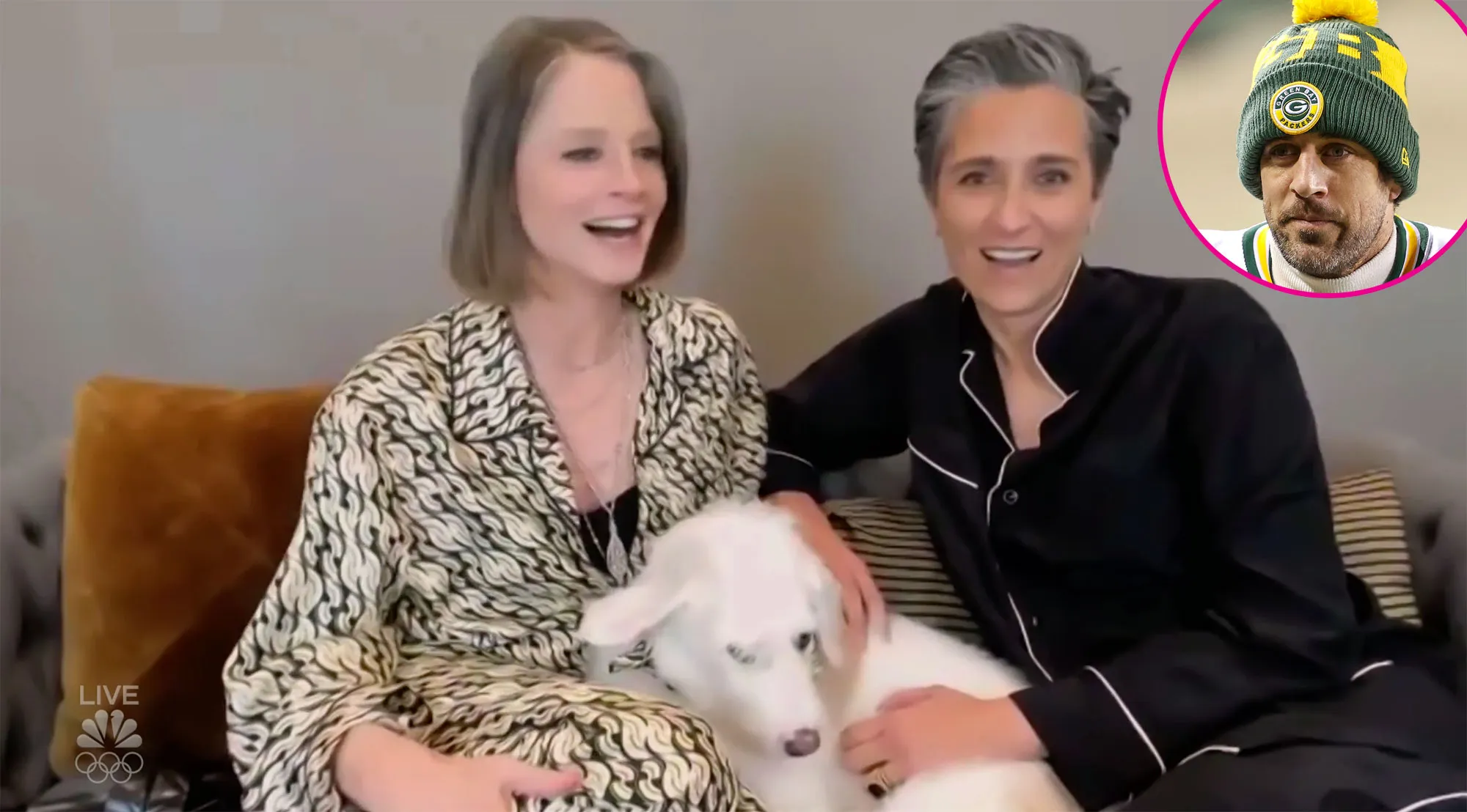 Jodie Foster Hilariously Thanks Aaron Rodgers in Golden Globes 2021 Acceptance Speech Alexandra Hedison