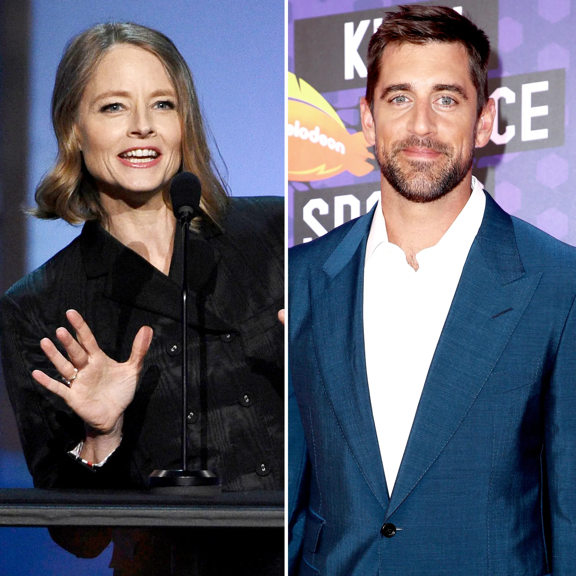 Jodie Foster Says She Doesn’t Know Aaron Rodgers After He Thanked Her While Announcing Shailene Woodley Engagement p
