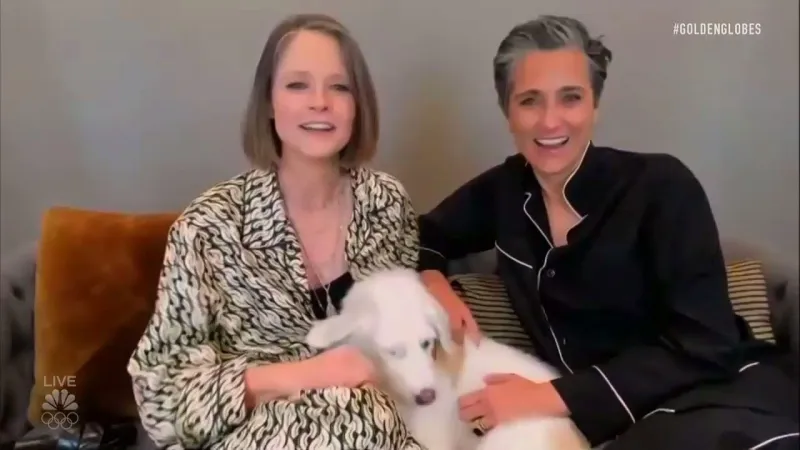 Jodie Foster Stars Who Dressed Super Casual Golden Globes 2021