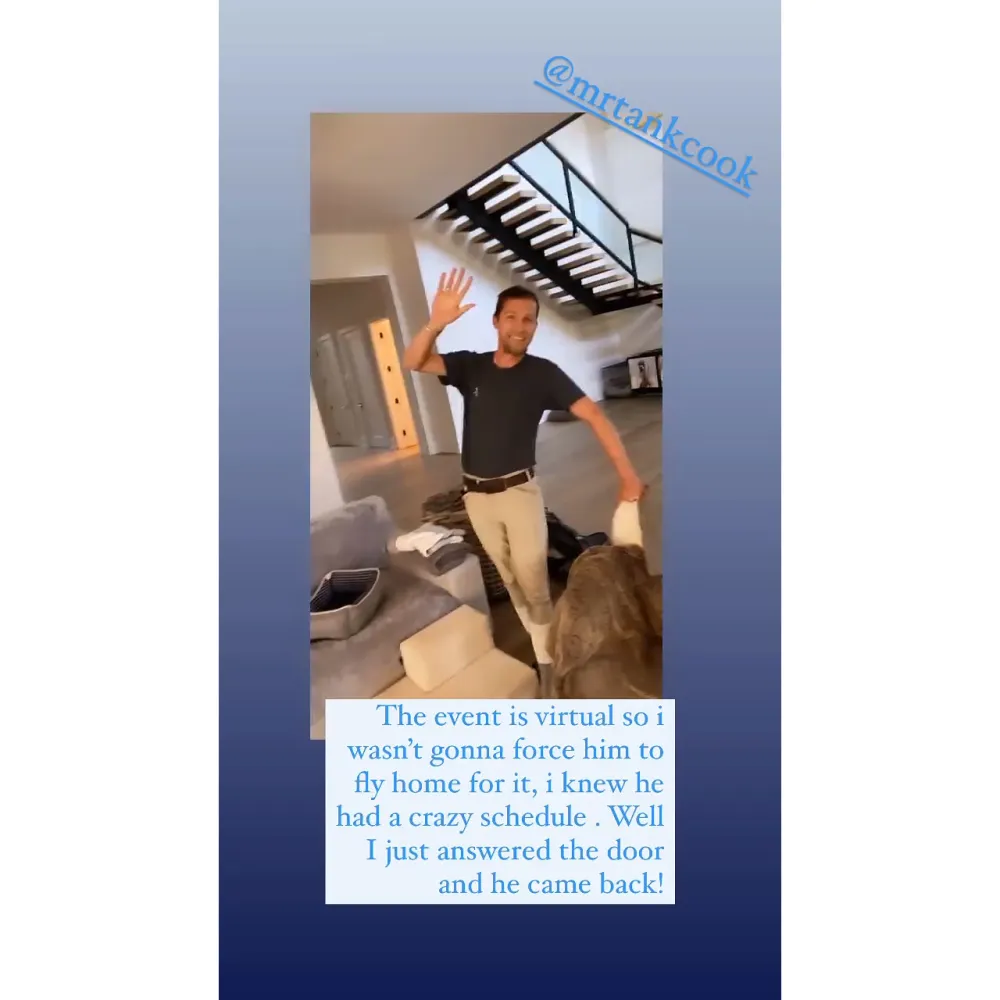 Kaley Cuoco Cries As She Reunites With Husband Karl Cook Ahead of Golden Globes 2021