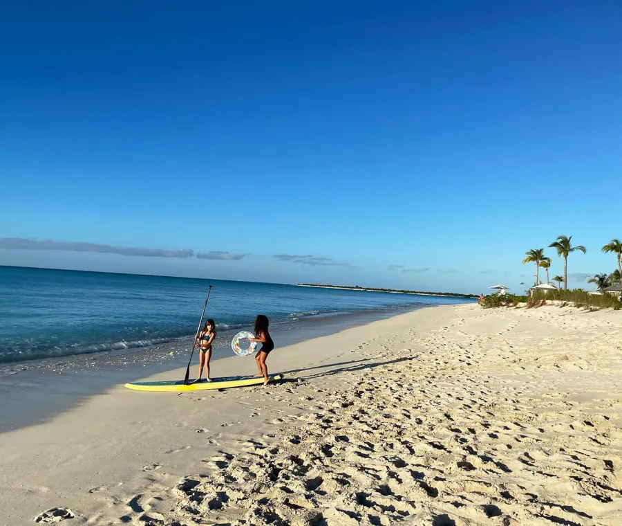 Kourtney Kardashian Shares Beach Pics of BFFs Penelope and North: 'Daydreaming'