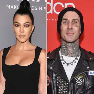 Kourtney Kardashian and Travis Barker Go Instagram Official, Hold Hands
