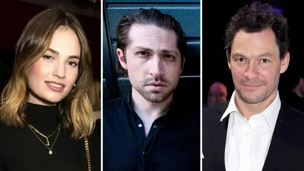 Lily James Spotted Rocker Kissing Michael Shuman After Dominic West Scandal