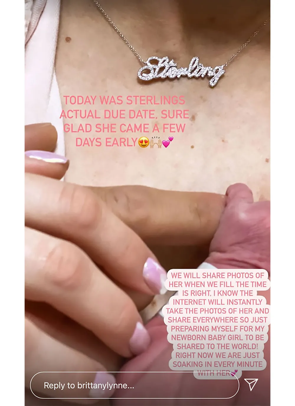 Patrick Mahomes and Brittany Matthews Are Waiting to Share Photos of Baby Girl