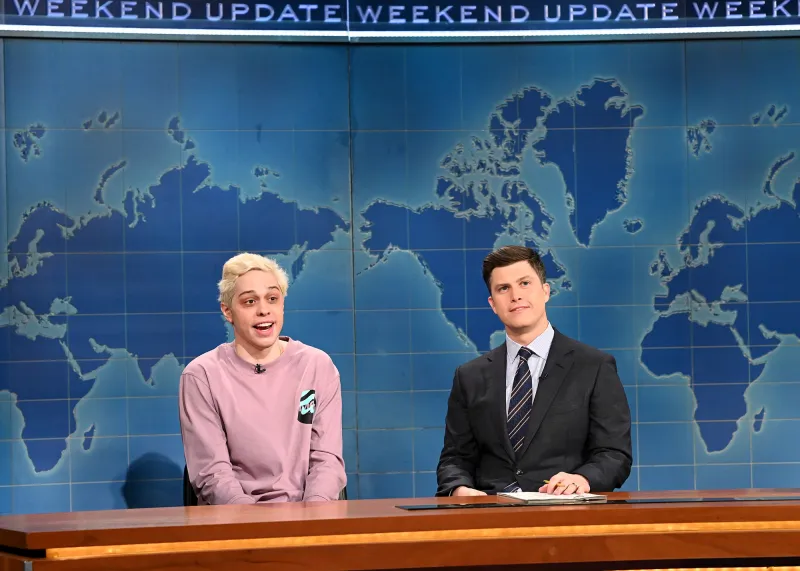 Pete Davidson Colin Jost Weekend Update Saturday Night Live SNL FreeBritney