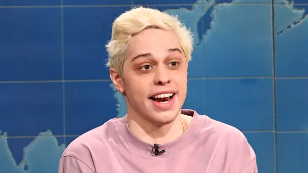 Pete Davidson Jokes About Spending Valentine’s Day With His Mom, Getting His Tattoos Removed