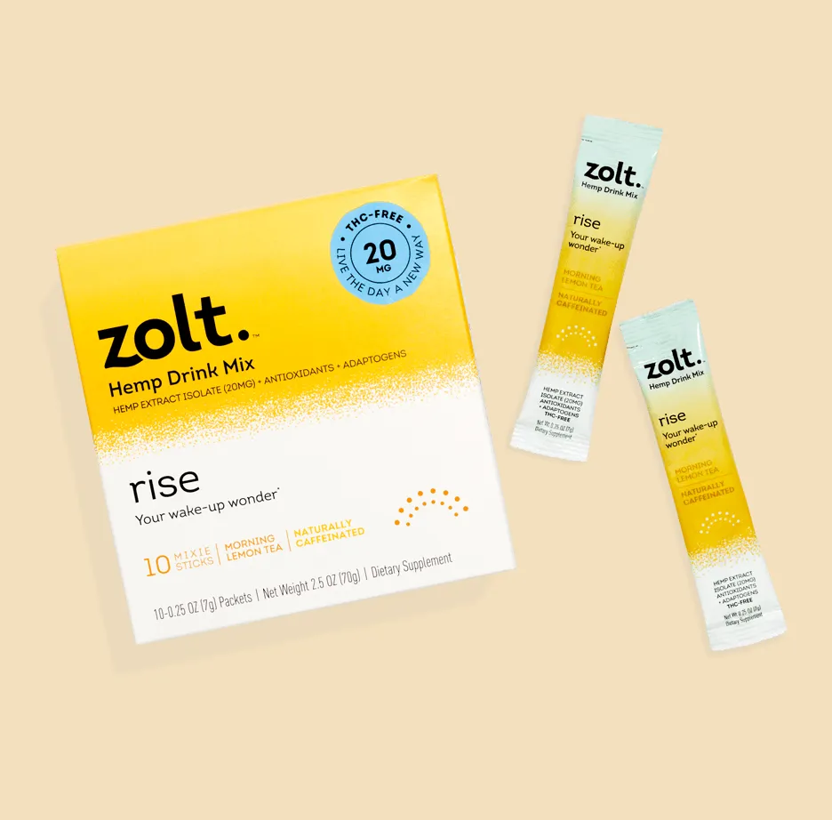 Rise Morning Lemon Tea Mixie Sticks