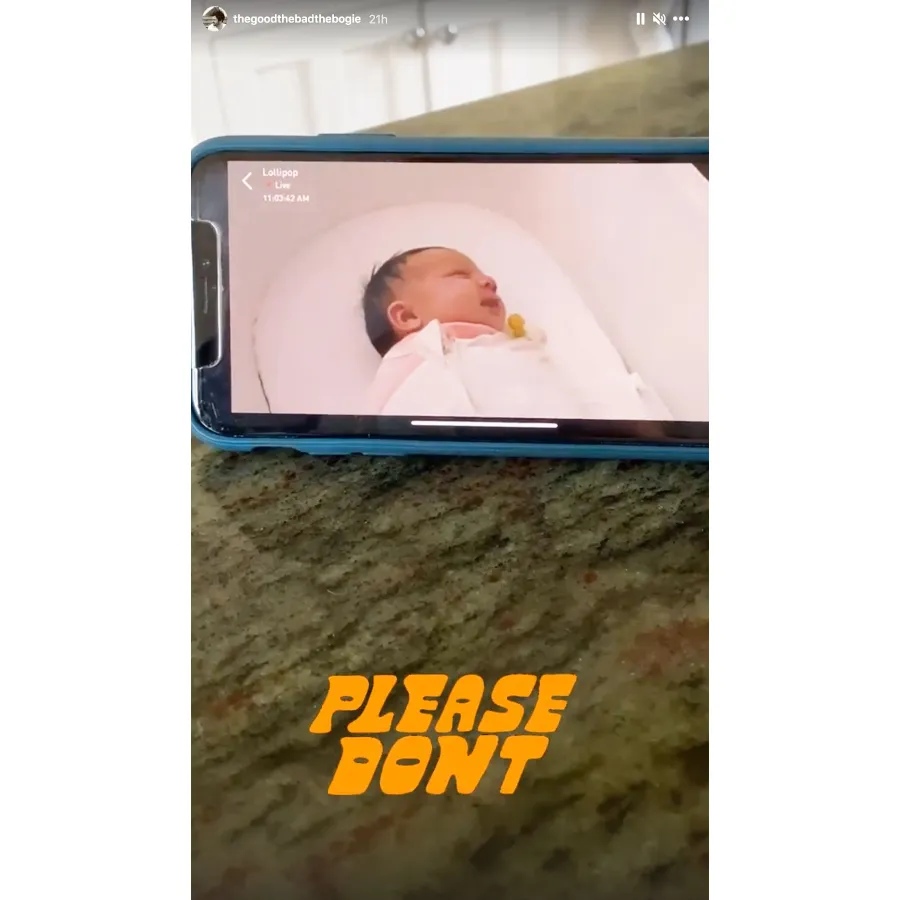 Sleeping Stassi Schroeder and Beau Clark Daughter Hartford Pics