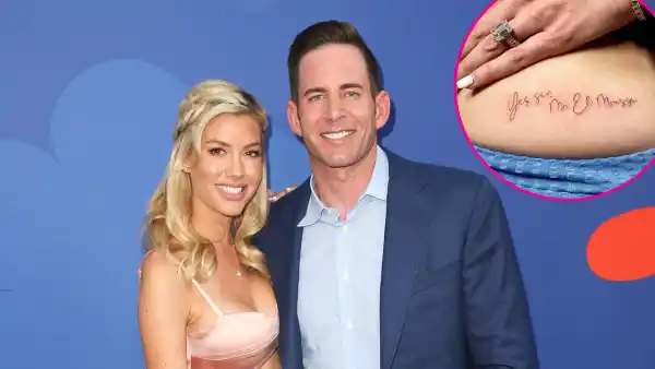 Tarek El Moussa Says He Loves Heather Rae Young Controversial Tribute Tattoo
