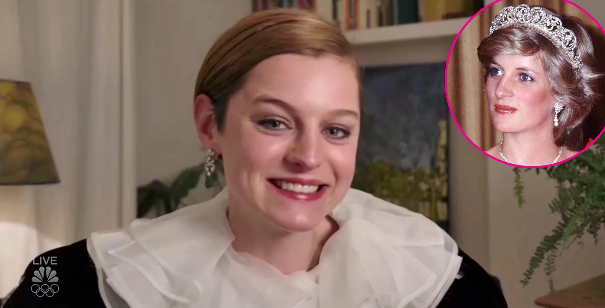 The Crown Emma Corrin Thanks Late Princess Diana in Golden Globes 2021 Speech