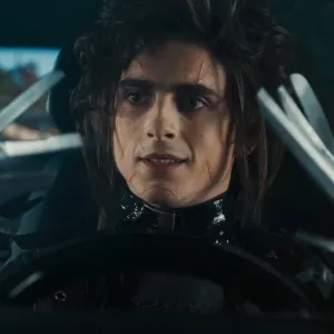 Timothee Chalamet Transforms Into Edward Scissorhands’ Son in Super Bowl Ad With Winona Ryder