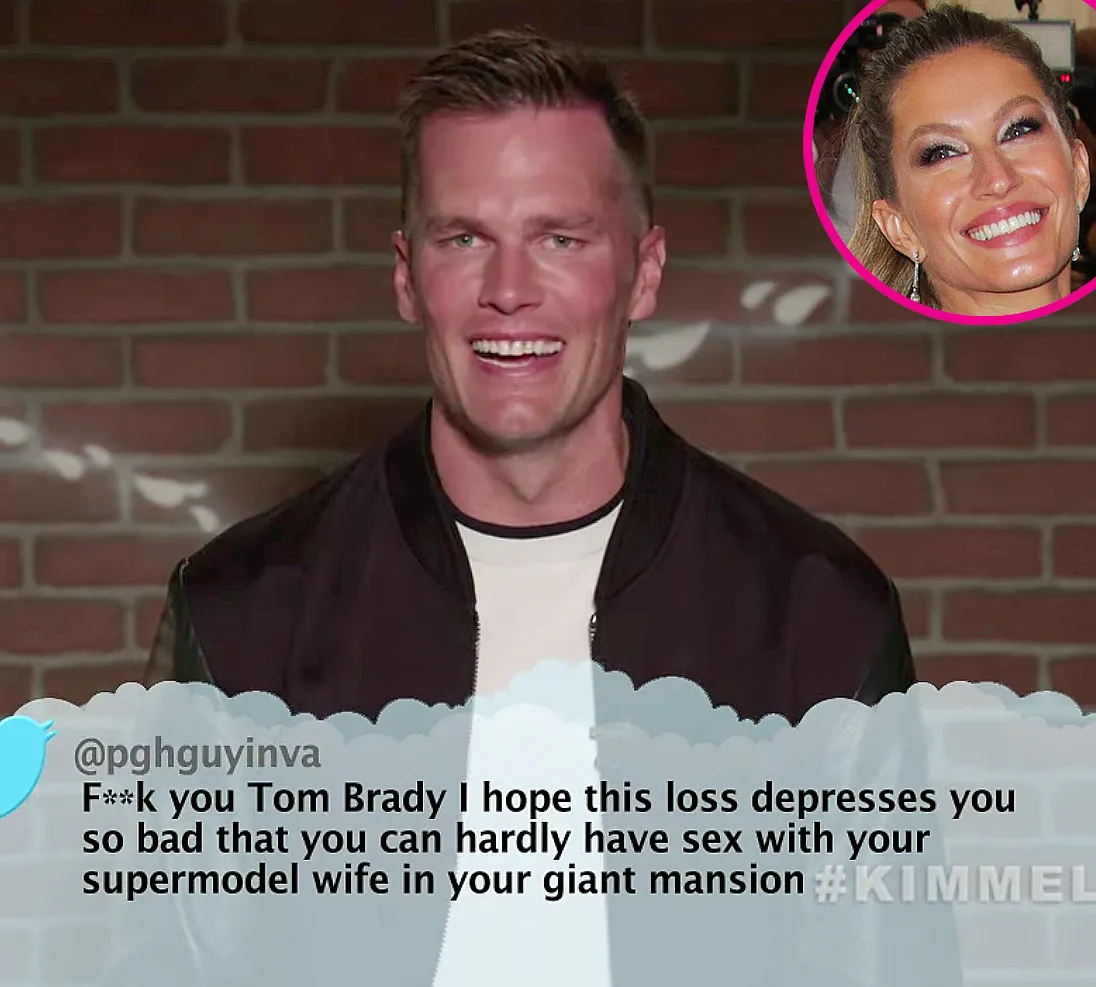 Tom Brady Has the Best Reaction to Mean Tweet About Sex With Gisele Bundchen Ahead of Super Bowl 2021 p
