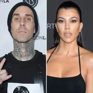 Travis Barker Shares Love Note From Girlfriend Kourtney Kardashian