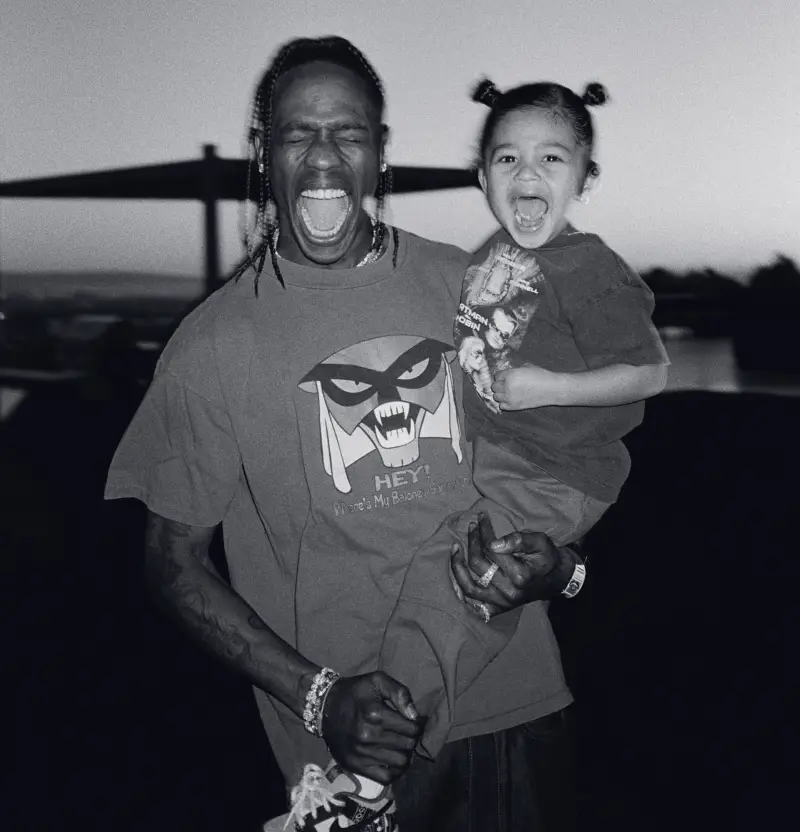 Travis Scott and Stormi Webster 2
