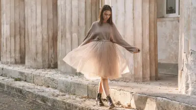 Tulle-Skirt-Stock-Photo