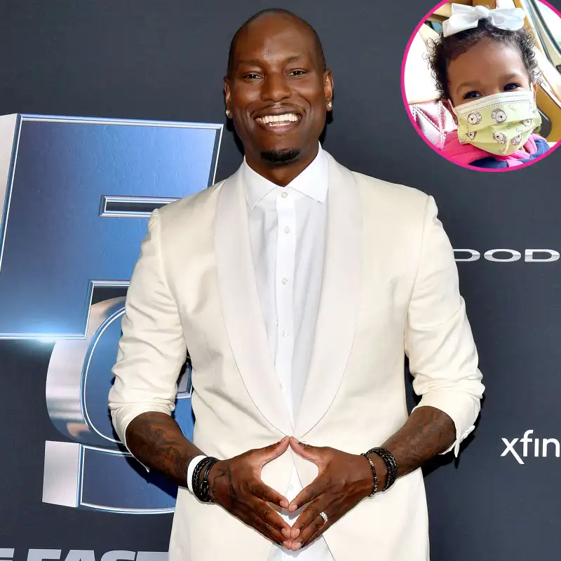 Tyrese Gibson Daughter Soraya Kids Wearing Face Masks Amid Pandemic