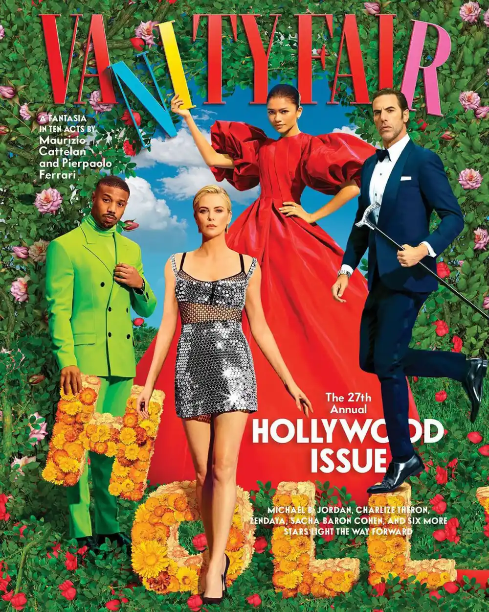 Vanity Fair&rsquo;s Epic Hollywood Cover Features Zendaya, Daniel Levy and More