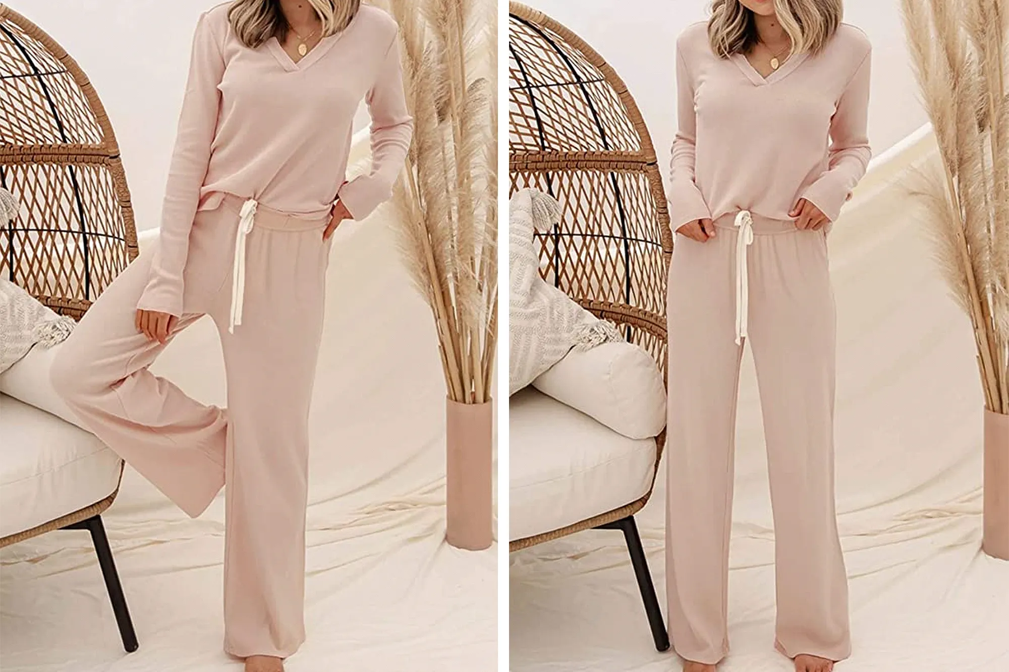 YIBOCK Women's Comfy Casual Lounge Pajama Pants