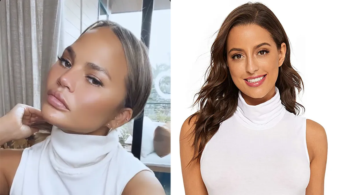 Verdusa Sleeveless High Turtleneck Tank Top